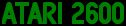 Atari 2600 Logo