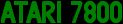 Atari 7800 Logo
