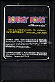 Donkey Kong Label (Coleco)