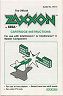 Zaxxon Manual (Coleco 78141)