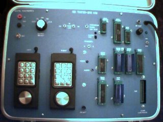 Closeup view of MTE 100 panel