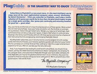 PlayCable Flyer (Center)