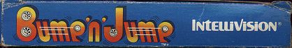 Intellivision, Inc. Bump 'n' Jump Box Flap w/o UPC