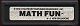 The Electric Company Math Fun Label (Intellivision Inc.)