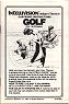 PGA Golf Manual (Intellivision Inc. 1816-0820)