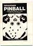Pinball Manual (Intellivision Inc. 5356-0920-G1)