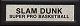 Slam Dunk Super Pro Basketball Label (INTV Corporation)