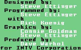 Game Credits