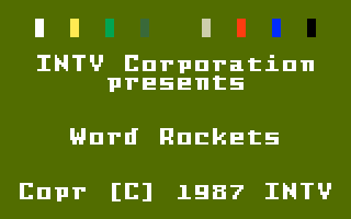 Word Hunt Title Screen