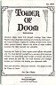 Tower of Doom Manual (INTV Corporation 8600)