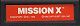 Mission X Label (Mattel Electronics)