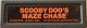 Scooby Doo's Maze Chase Label (Mattel Electronics)