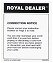 Royal Dealer Additional Materials (Mattel Electronics 5303-0070)