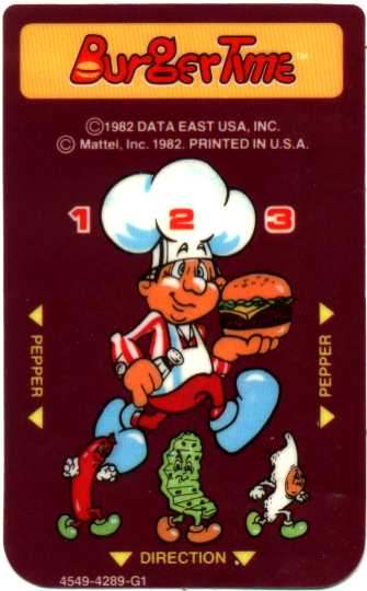 intellivision burger time