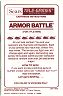 Armor Battle Manual (Sears 3861-0920)