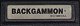 Backgammon Label (Intellivision Inc.)
