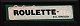 Las Vegas Roulette Label (Intellivision Inc.)