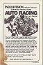 Auto Racing Manual (Intellivision Inc. 1113-0820-G5)