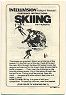 U.S. Ski Team Skiing Manual (Intellivision Inc. 1817-0820-G1)