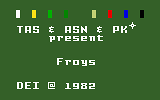 Frog Bog Title Screen Easter Egg