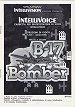B-17 Bomber Manual (Mattel Electronics 3884-0920)