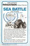Sea Battle Manual (Mattel Electronics PC-1818-0920)