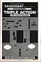 Triple Action Manual (Mattel Electronics 3760-0151)